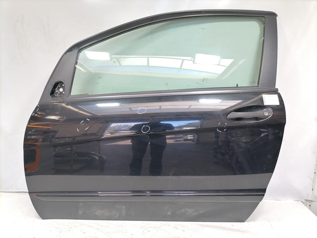 Mercedes A Klasse W169 original T&uuml;r vorn links 696 Nachtschwarz 3-T&uuml;rer Bj.2006